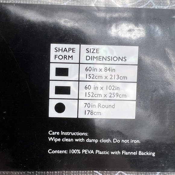 Disney Nightmare Before Christmas Tablecloth 60"x84” Jack And Sally Spiderwebs - Picture 5 of 12